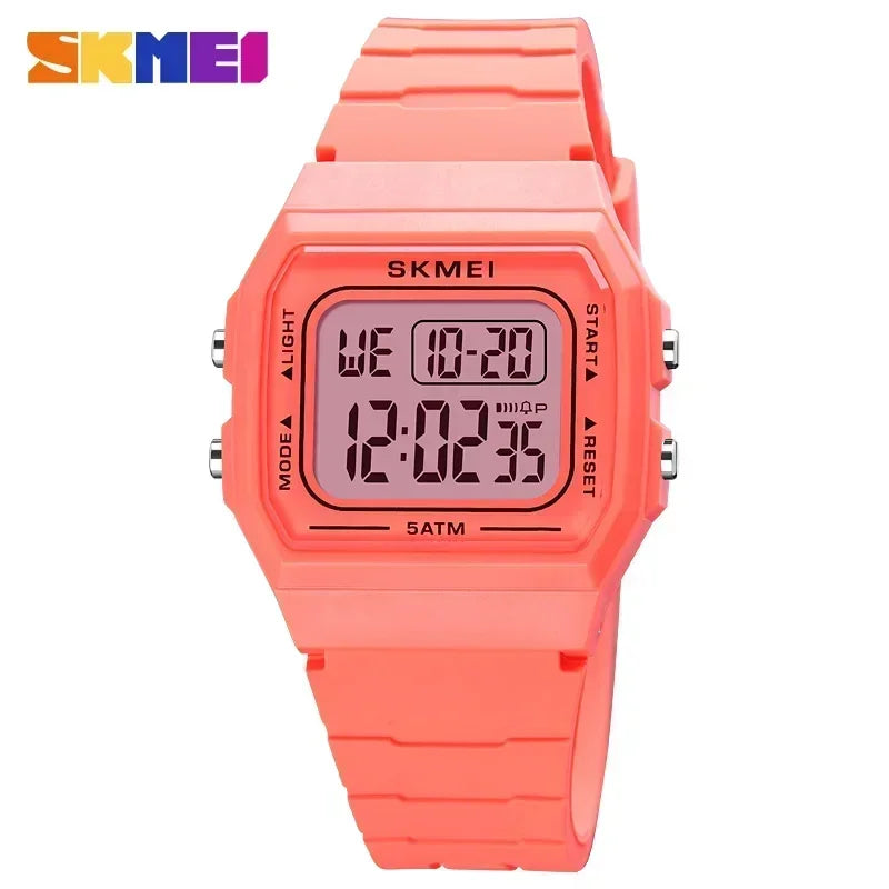 1683 Waterproof Mens Digital Watches Sports LED Display Stopwatch Electronic Wristwatches for Men Women Relogio Masculino