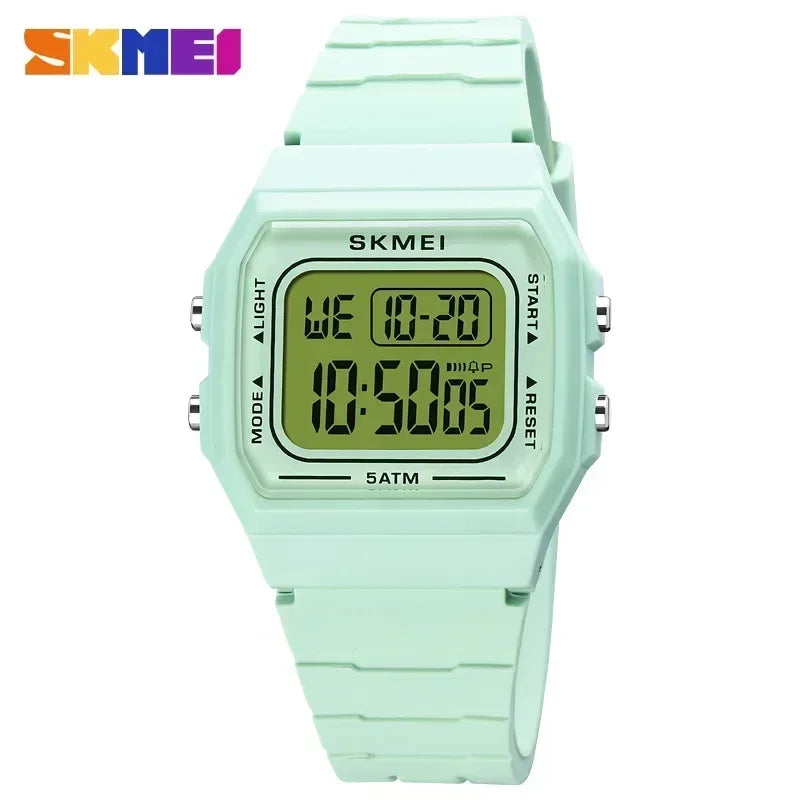 1683 Waterproof Mens Digital Watches Sports LED Display Stopwatch Electronic Wristwatches for Men Women Relogio Masculino