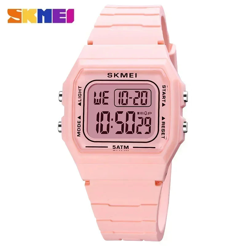 1683 Waterproof Mens Digital Watches Sports LED Display Stopwatch Electronic Wristwatches for Men Women Relogio Masculino